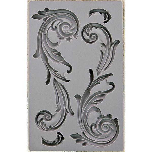 Iron Orchid Designs Vintage Art Decor Mould - Large Flourish