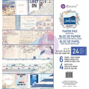 Prima - Santorini - 12x12 Paperpack (24 double sided sheets)