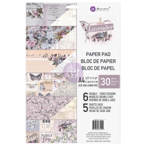 Prima - Lavendar - A4 Paperpack (30 double sided sheets)