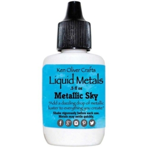 Ken Oliver Color Burst Liquid Metal 6gm - Metallic Sky