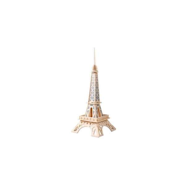 A5 3D wooden puzzle Kit - Eiffel Tower