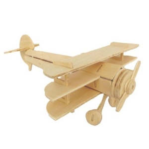 A5 3D wooden puzzle Kit - Triplane
