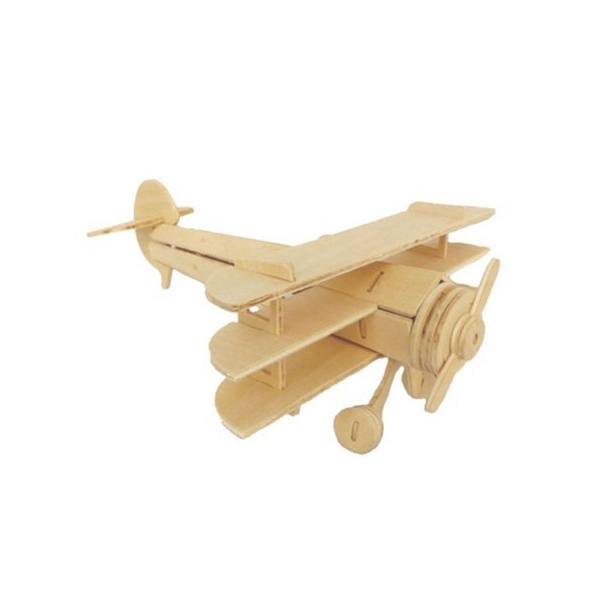 A5 3D wooden puzzle Kit - Triplane