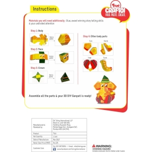 CrafToi_3D_Diy_Ganpati_1
