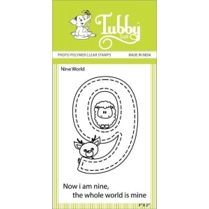 Tubby Photopolymer Clear Stamps - Nine World