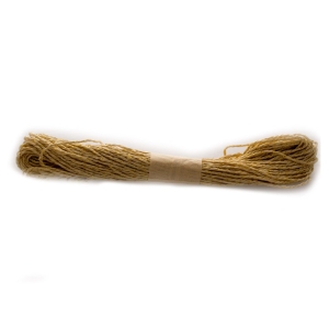 Golden double colored Paper Twine - Natural (20 mts)