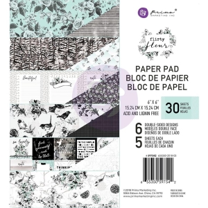 Prima - Flirty Fleur - 6x6 Paperpack (30 double sided sheets)