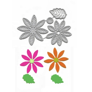 Steel Dies - Flowers (Set of 4 dies) (XY1105)
