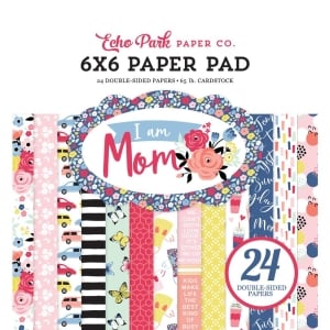 EchoPark paper pad - I am Mom (6by6 inch)