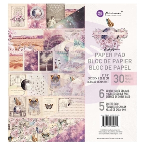 Prima - Moon Child - 8by8 Paperpack (30 double sided sheets)