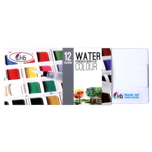 Hakims Watercolors - 12 Colors