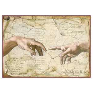 Stamperia Rice Paper A4 - Michelangelo