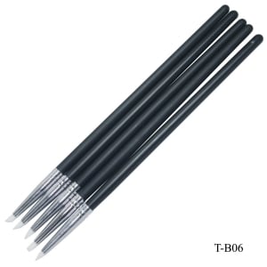 Painting Brush silicone 5 pcs (T-B06)