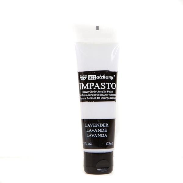 Prima Finnabair Art Alchemy Impasto Paint - Lavender (2.5 Fluid Ounces)