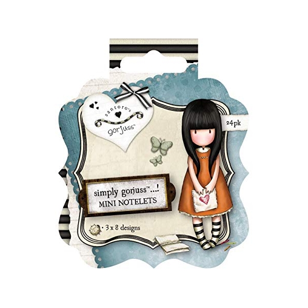 DoCrafts Gorjuss - Mini notelets