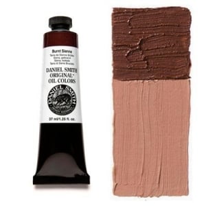Daniel Smith Original Oil color 37 ml tube - Burnt Sienna