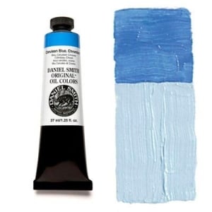 Daniel Smith Original Oil color 37 ml tube - Cerulean Blue Chromium