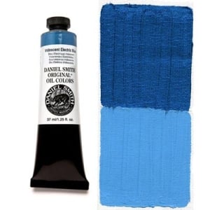Daniel Smith Original Oil color 37 ml tube - Iridescent Electric Blue