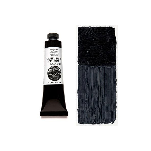 Daniel Smith Original Oil color 37 ml tube - Ivory Black
