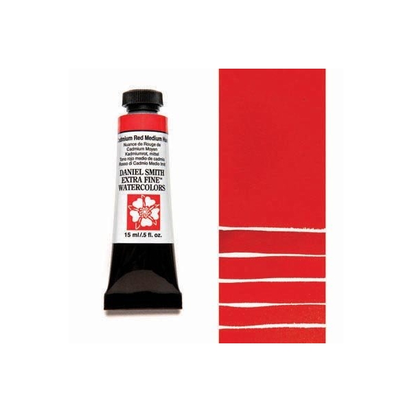 Daniel Smith Extra fine watercolors 15 ml tube - Cadmium Red Medium Hue