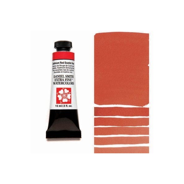 Daniel Smith Extra fine watercolors 15 ml tube - Cadmium Red Scarlet Hue