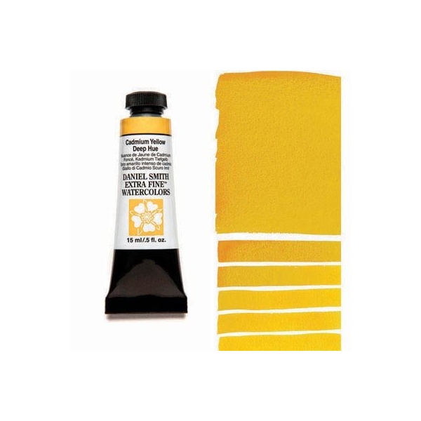 Daniel Smith Extra fine watercolors 15 ml tube - Cadmium Yellow Deep Hue