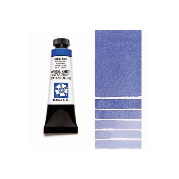 Daniel Smith Extra fine watercolors 15 ml tube - Cobalt Blue