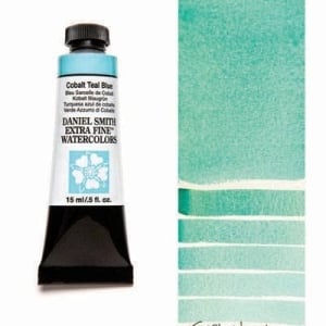 Daniel Smith Extra fine watercolors 15 ml tube - Cobalt Teal Blue