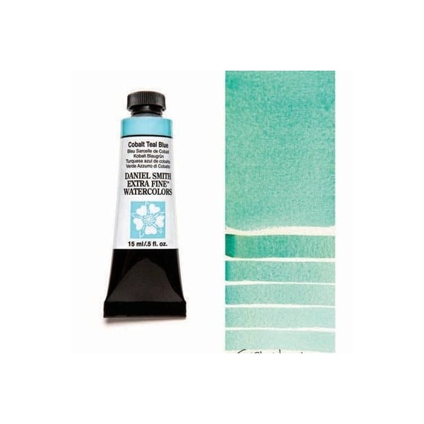 Daniel Smith Extra fine watercolors 15 ml tube - Cobalt Teal Blue