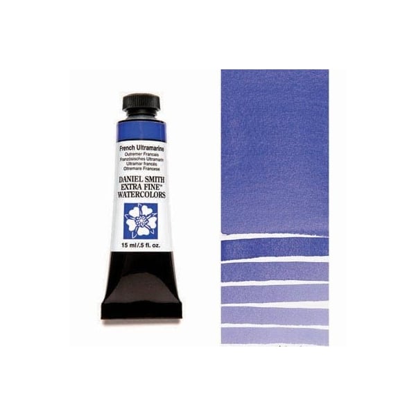 Daniel Smith Extra fine watercolors 15 ml tube - French Ultramarine