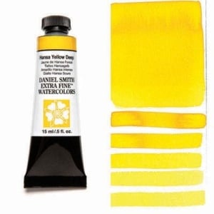 Daniel Smith Extra fine watercolors 15 ml tube - Hansa Yellow Deep