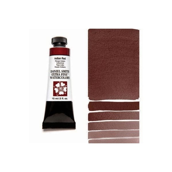 Daniel Smith Extra fine watercolors 15 ml tube - Indian Red