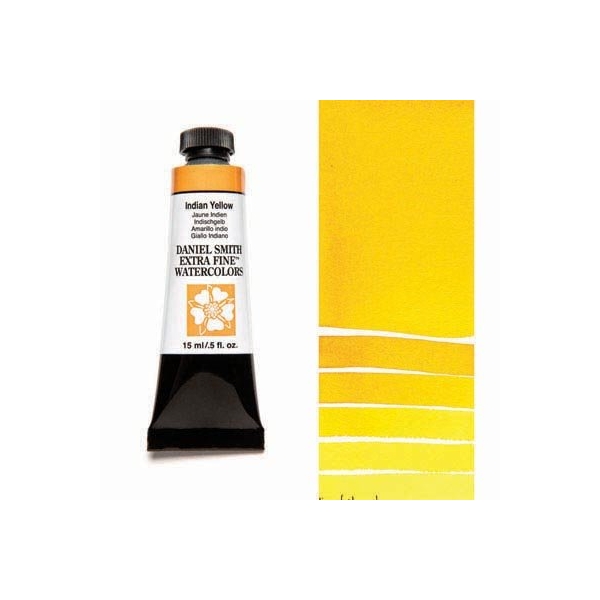 Daniel Smith Extra fine watercolors 15 ml tube - Indian Yellow