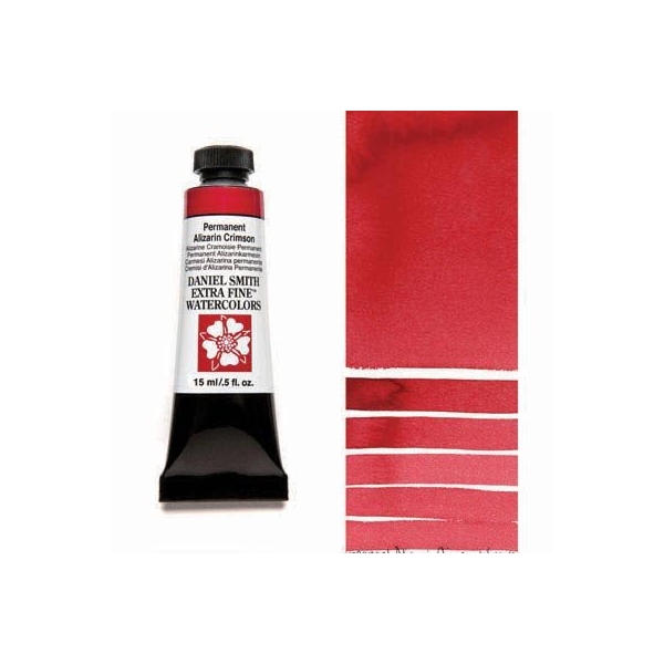 Daniel Smith Extra fine watercolors 15 ml tube - Permanent Alizarin Crimson