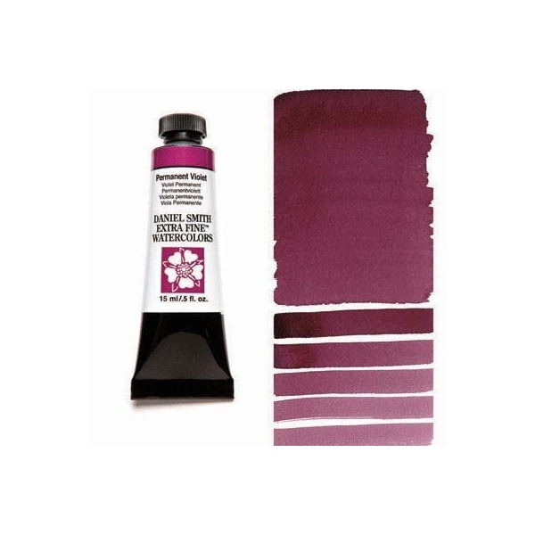 Daniel Smith Extra fine watercolors 15 ml tube - Permanent Violet