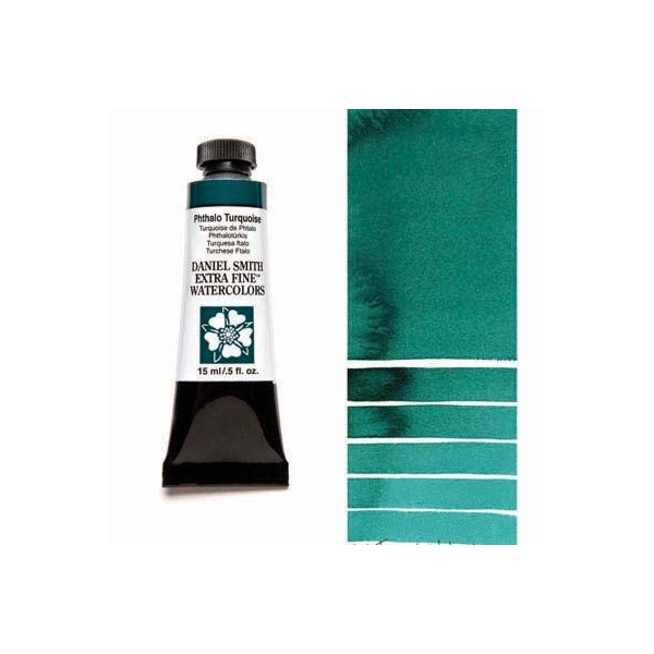 Daniel Smith Extra fine watercolors 15 ml tube - Phthalo Turquoise
