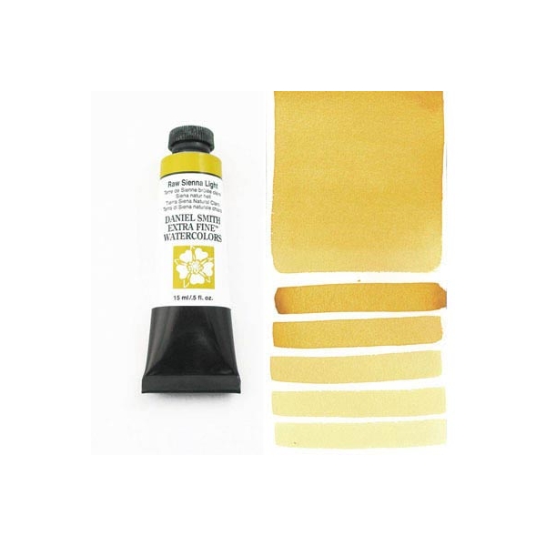 Daniel Smith Extra fine watercolors 15 ml tube - Raw Sienna