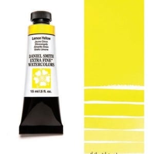Daniel Smith Extra fine watercolors 15 ml tube - Lemon Yellow