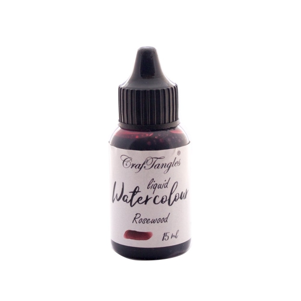 CrafTangles liquid watercolor (15 ml) - Rosewood