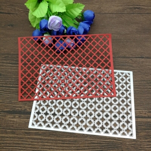 Steel Background Dies - Moroccan Pattern Grid