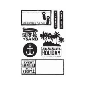 KaiserCraft Clear Stamps - Sandy Toes