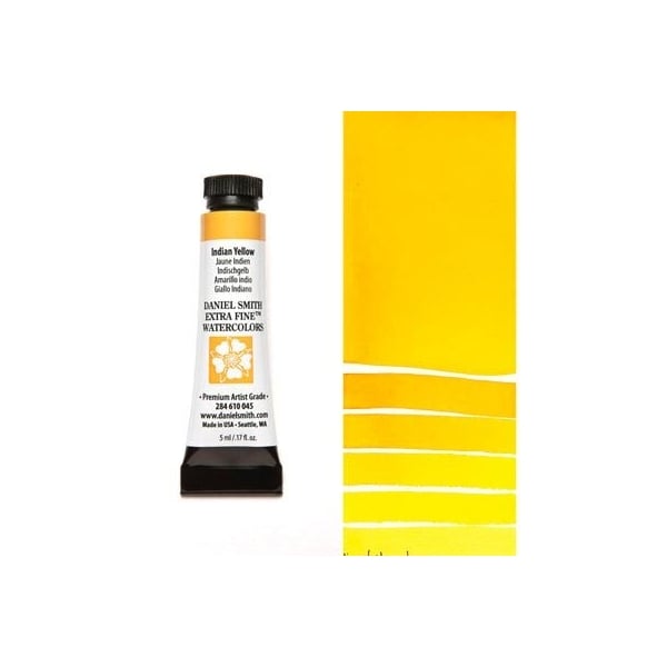 Daniel Smith Extra fine watercolors 5 ml tube - Indian Yellow