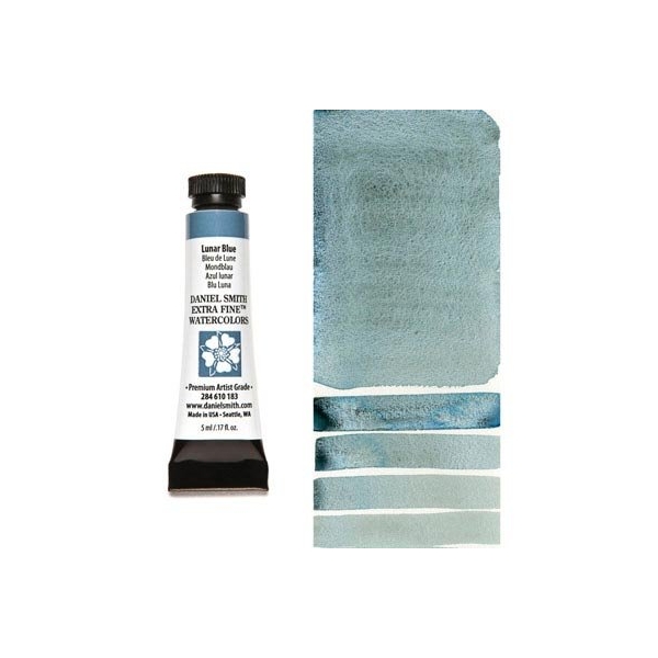 Daniel Smith Extra fine watercolors 5 ml tube - Lunar Blue