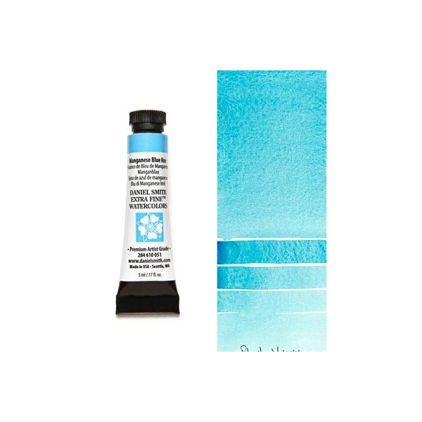 Daniel Smith Extra fine watercolors 5 ml tube - Manganese Blue Hue