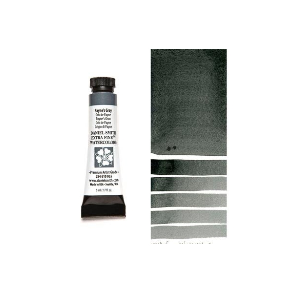 Daniel Smith Extra fine watercolors 5 ml tube - Paynes Gray