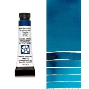 Daniel Smith Extra fine watercolors 5 ml tube - Phthalo Blue Green