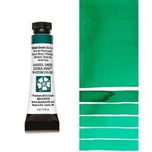 Daniel Smith Extra fine watercolors 5 ml tube - Phthalo Green Blue