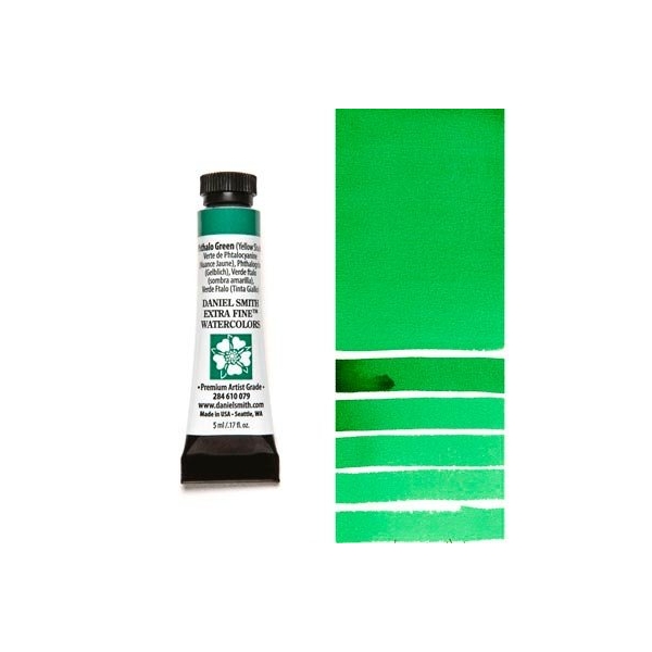 Daniel Smith Extra fine watercolors 5 ml tube - Phthalo Green Yellow
