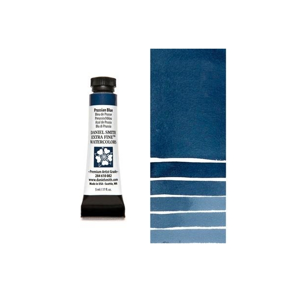 Daniel Smith Extra fine watercolors 5 ml tube - Prussian Blue