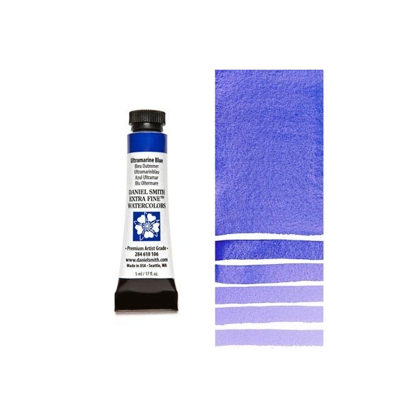 Daniel Smith Extra fine watercolors 5 ml tube - Ultramarine Blue